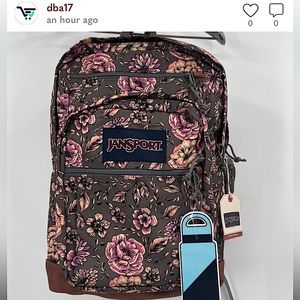 Beautiful Jansport backpack. I purchased it for my daughter, but she can’t use